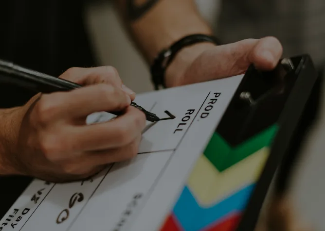 clapper-board